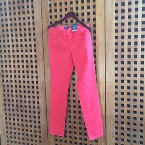 Salt works orange-red jeans